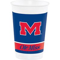 University of Mississippi Plastic Cups, 24 ct
