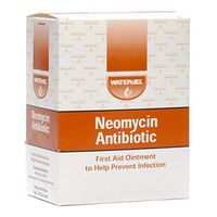 Waterjel Neomycin Antibiotic Ointment Packets 144 per Box
