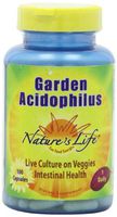 Nature's Life Acidophilus Capsules, Garden, 500 Mg, 100 Count
