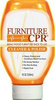 Furniture CPR (18oz Bottle) – Cleans & Polishes Wood Furniture with No Wax Build-up – Shine Adjusts to Any Finish – Conditions Tables, Cabinets, Trim, Doors & More