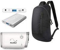 Freedom CPAP Battery Kit for ResMed Air 10, S9 and AirMini Plus Bonus Backpack - New for This Year!