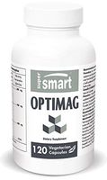 Supersmart - Optimag - Minerals - Powerful Magnesium Formula with Eight Different Forms of Magnesium for Optimal Assimilation to Fight Magnesium Deficiency | Non-GMO - 120 Vegetarian Capsules.
