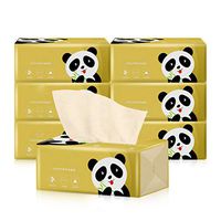BYNNIX Organic Bamboo Toilet Paper, Natural Eco-Friendly Bath Tissue Paper, None Chemicals, Hypoallergenic for Sensitive Skin Smooth Soft Home Kitchen Bedroom (6 Packs)
