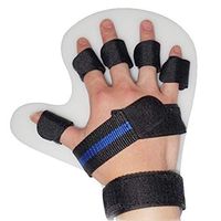 Trycooling Finger Orthotics,Finger Training Board for Stroke Rehabilitation,Medical Hand Wrist Device Brace Support (Right)