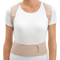 Collections Etc Magnetic Upright Back Posture Support, Unisex Design Straightens Spine and Eases Pain, Stiffness, and Discomfort, Regular