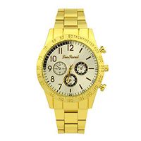 Mens Watches,Fxbar Luxury Strap Men's Quartz Watch Father's Gift Bracelet Watches Classic Analog Wrist Watch (A)