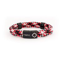 Magnetic Therapy Wristband from Trion:Z – Zen Loop Duo (Small, Black/Red/Silver)