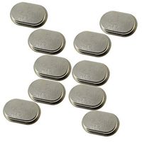 10x Exell 1.2V 160mAh NiMH Button Cell Batteries RTC-Backup Memory Sensor