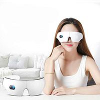 Miseku Wireless USB Rechargeable Foldable Eye Massager Heated Eye Mask Skin Care Tools