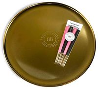 Beautiful Burns Gold Rolling Tray & Pre-Rolled Cones Combo - Limited Edition
