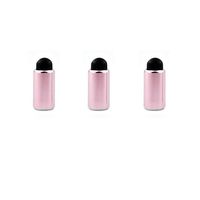 Magnetic Cap for Apple Pencil Metal Pen Tip for iPad Pro 10.5 9.7 12.9 inch Accessory 3pcs Pne Cap with Conductive Nib (3PCS Pink)