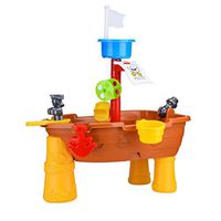 Beach Table Toy,SuperUS Children Summer Beach Toy Large Baby Play Water Digging Sandglass Pirate Ship