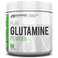 AMRAP Nutrition L-Glutamine Powder - Pure Micronized Free Form Glutamine Recovery Powder - Clinically Proven Recovery Aid for Men and Women - Safe for Regular Consumption - 200 Grams