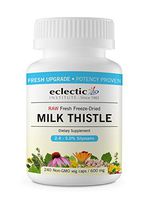 Eclectic Milk Thistle 600 Mg Fduv, Blue, 240 Count