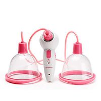 Women Breast Enhance Vacuum Suction Cups Bra Enlargement Beauty Healthcare Electric Massager (Size S/L),Singlecupsmall