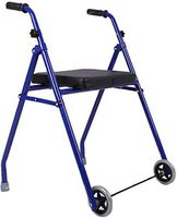 Standard Walkers Walking Aid Walking Stick Mobile Assisted Walking Frame Suitable for Disabled People Elderly Hand-held Portable Folding Walking Frames