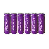 3.6V Lithium/SOCL2 Batteries AA Size Battery Model ER 14505 Count:Pcs (6)
