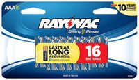 RAYO 16PK AAA Battery