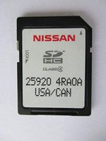 4RA0A 15 16 NISSAN MAXIMA, NISSAN CONNECT SD CARD , NAVIGATION GPS MAP DATA , NAVTEQ , NA/NORTH AMERICA US CANADA 25920-4RAOA