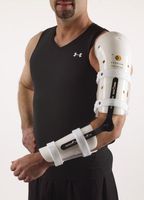 Corflex Elbow ORTHOSIS with R.O.M. Hinge SM/Left Humeral Prox. 9-11", Ulnar Prox. 7-9"