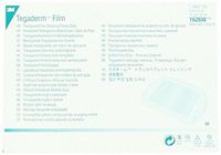 3M Tegaderm Transparent Film wfSGP Dressing, Picture Frame Style, with Label, 4" x 4 3/4", 50 Count (6 Pack)