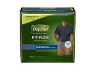 Depend Fit-Flex Underwear for Men, Maximum - X-Large, 52/Case