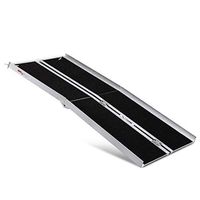 ORFORD Utility Mobility Access Non Skid Folding Wheelchair Ramp (Non-Skid 6FT)