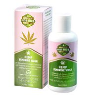 Miss Bud’s Organic Hemp Intimate Feminine Wash Balanced pH Levels Green Tea and Chamomile Extract