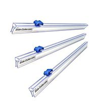3 Slide Cutter Replacements for Your Commercial Kitchen 18” Plastic Food Wrap Boxes - 20” Long Rails - Direct to You from Our USA Warehouse - Mymicco # 3020