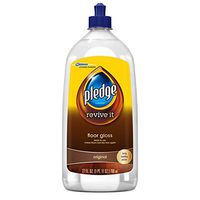 Pledge Floor Gloss Liquid, Sealed Wood Protector, Removes Dirt, Polish To Help Keep Floors Shiny, Original Scent, 27 fl oz