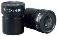 OMAX A Pair of WF10X/20 WideField Eyepieces with 30.5mm Mount Size for Stereo Microscopes