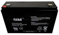 Eagle Picher CF-6V10 6V 12Ah Sealed Lead Acid - AGM - VRLA Replacement Battery by Casil