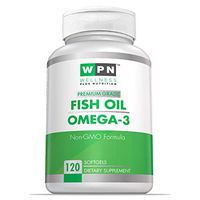 WPN Supplements Omega 3 Fish Oil | Premium Grade | 1300 mg per Capsule