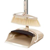 SADDPA Rotatable Broom And Dust Foldable Set Long Handle Dust Extendable Sweep Set Dust And Broom Combo
