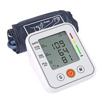 LANGYINH Blood Pressure Monitor for Home Use,Digital Automatic Measure Blood Pressure with Heart Rate Pulse Detection,2 x 99 Memories