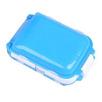 Polytree 3-Layer 8-Compartment Pill Organizer Pill Box Home Supplement Holder Portable Vitamin Pill Container Daily Medicine