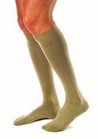 JOBST forMen Casual 20-30 mmHg Knee High Compression Socks, Khaki, Large Tall