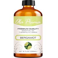 Ola Prima 8oz - Premium Quality Bergamot Essential Oil (8 Ounce Bottle) Therapeutic Grade Bergamot Oil