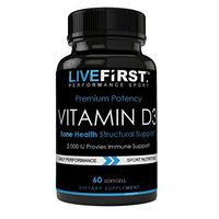 High-Grade Potenty Vitamin D3 5,000 IU. Superior Absorption. Easy to Swallow Tiny Soft-gels, Provides Immune Support & Healthy Muscle Function, Essential for Bone Health