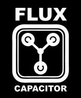 Makarios LLC Back to The Future Flux Capacitor Cars Trucks Vans Walls Laptop MKR| White |5.5 x 3.75|MKR794