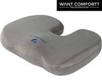 Vaunn Medical Firm Coccyx Seat Cushion Pillow for Tailbone and Sciatica Pain Management
