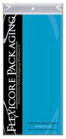 Flexicore Packaging Turquoise Blue Gift Wrap Tissue Paper XL | Size: 20 Inch X 30 Inch | Count: 10 Sheets | Color: Turquoise