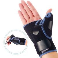 Velpeau Wrist Brace with Thumb Spica Splint for De Quervain's Tenosynovitis, Carpal Tunnel Pain, Stabilizer for Tendonitis, Arthritis, Sprains & Fracture Forearm Support Cast (Short, Right Hand-M)