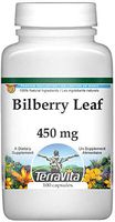 Bilberry Leaf - 450 mg (100 Capsules, ZIN: 510961) - 2 Pack