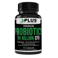 Premium Probiotics 50 Billion CFU - 20 Strains Scientifically Proven Formulated with Prebiotics