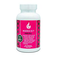 HER DIET Pink - Weight Loss Pills for Women - Thermogenic Fat Loss Supplement - Increased Energy - Appetite Suppressant - Prevent Overeating - Curb Cravings