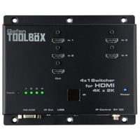4x1 Switcher for HDMI Black