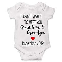 Lucky Star Announcement Grandparents Baby Grandparent Reveal New Gift White