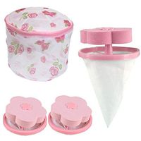 Laundry Washing Clothes,Floating Pet Hair Catcher Filtering Hair Removal Device Wool Cleaning Supplies,Clothes Drying Racks,A,3Pcs
