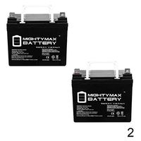 Mighty Max Battery 12V 35AH Wheelchair Battery Replaces 33ah Power Patrol SLA33-12 - 2 Pack Brand Product